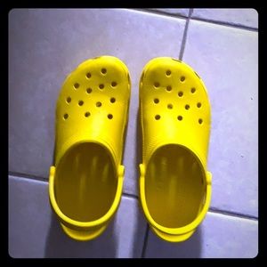 Yellow Crocs